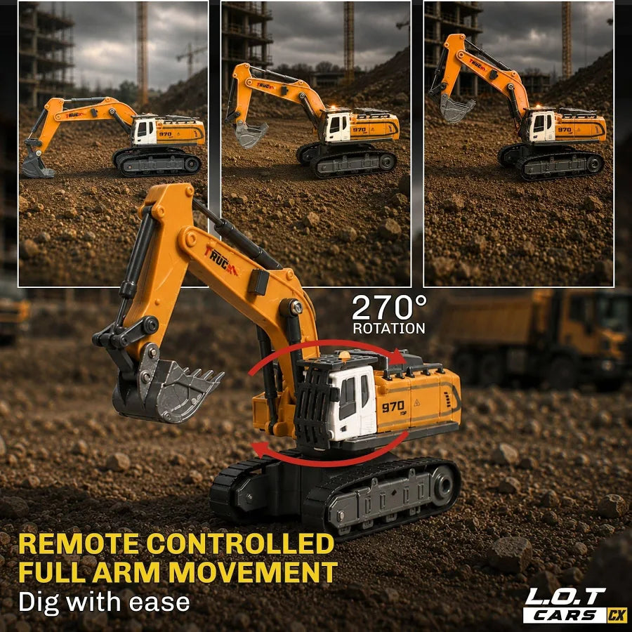 Rift 1:64 Scale Tabletop RC Excavator
