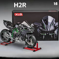 KAWASAKI H2R ALLOY MODEL 1:9 SCALE