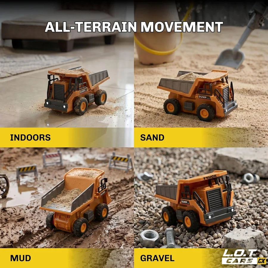 Rumble 1:64 RC Dump Truck