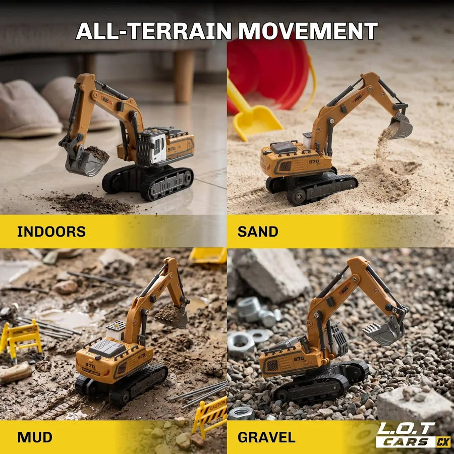Rift 1:64 Scale Tabletop RC Excavator