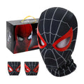 BLACK SPIDERMAN MASK( JAW CONTROLLED)