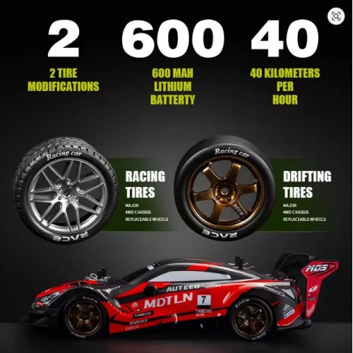 Nissan SQ-2335 4WD Drift RC Car