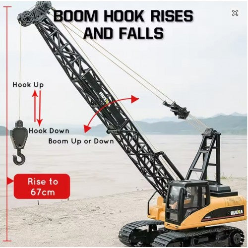 huina crawler crane 1:14