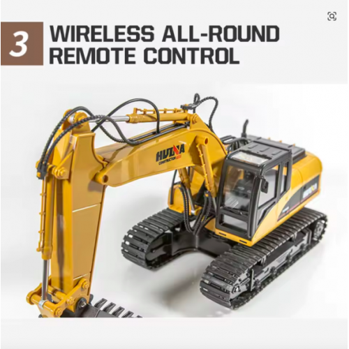 huina excavator construction 1:14