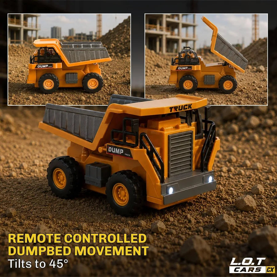 Rumble 1:64 RC Dump Truck