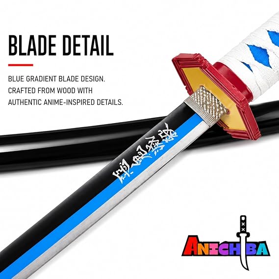 giyu wooden led katana