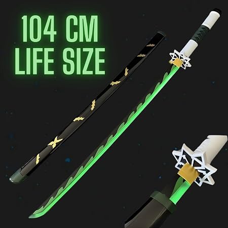 sanemi wooden led katana