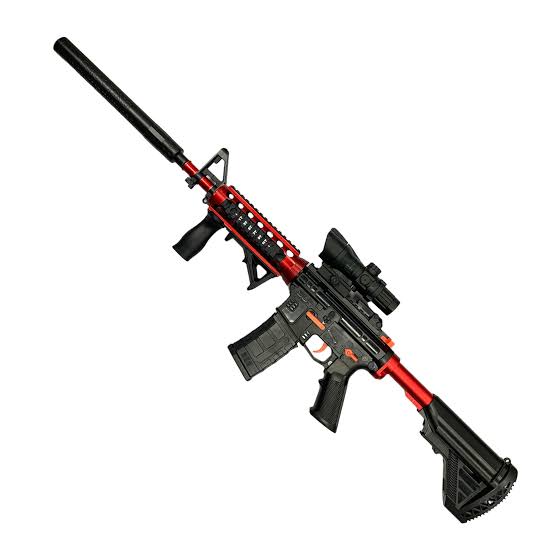 M4A1 Red Gel Blaster