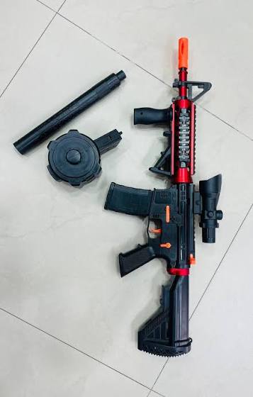M4A1 Red Gel Blaster