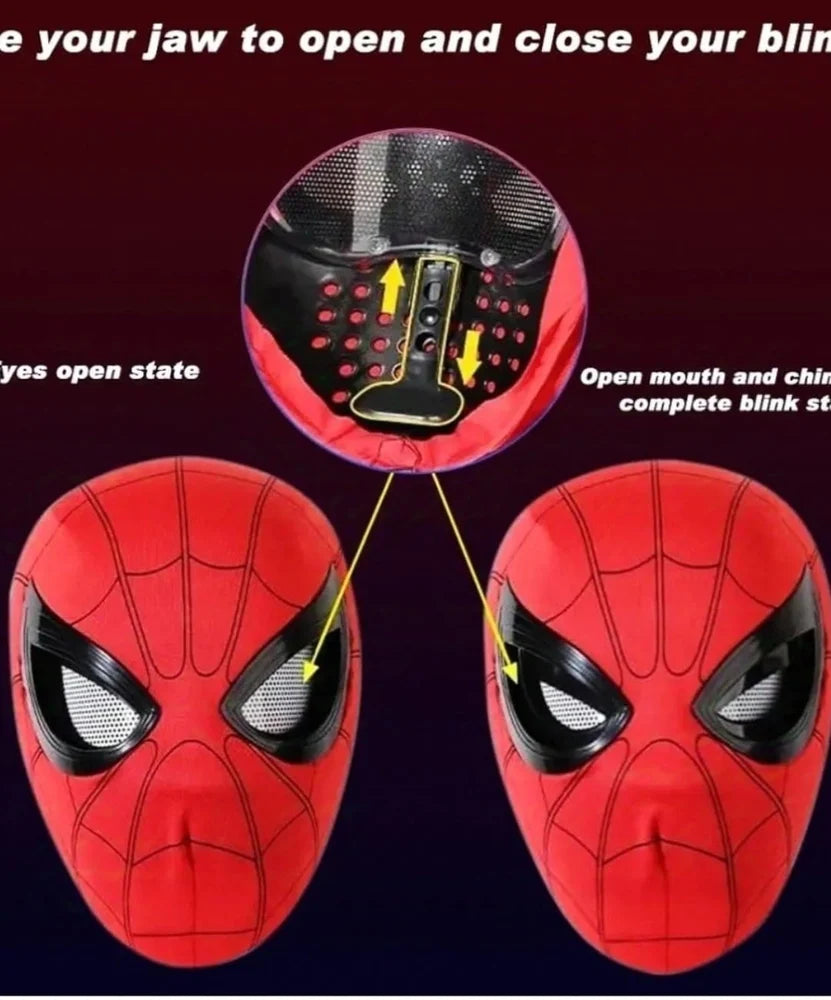 SPIDERMAN MASK(Jaw controlled)