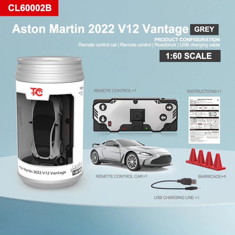 mini rc aston martin drift car