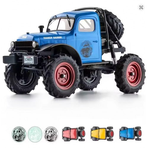 1:24 FCX24 Power Wagon RTR Blue V2 | RC Rock Crawler