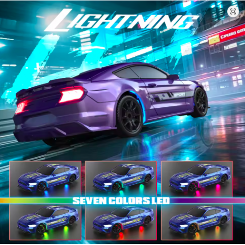 ENOZE 8500/8501 1:43 4WD RC Drift Car | LED Lights & 2.4GHz Full-Proportional Control
