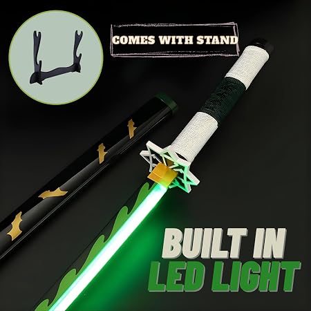 sanemi wooden led katana