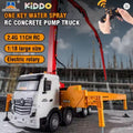 huina concrete pump truck 1:18