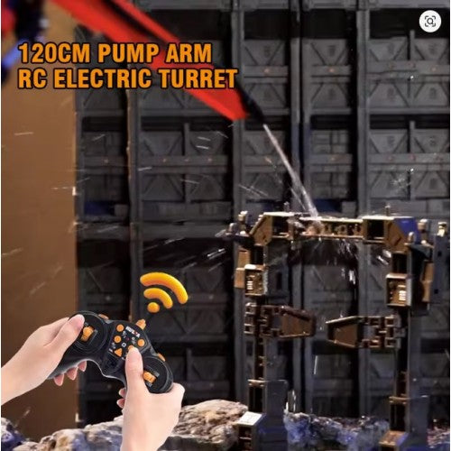 huina concrete pump truck 1:18