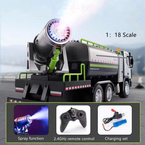 huina sprinkle truck 1:18
