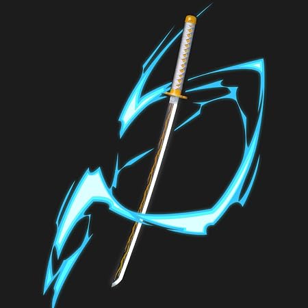 zenitsu led wooden katana