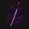 zoro shusui wooden led katana